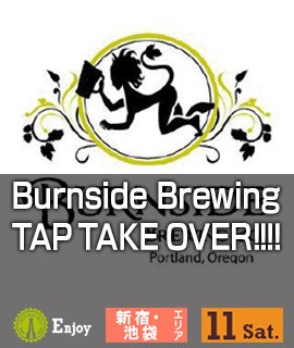 Burnside Brewing TAP TAKE OVER!!!!